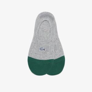 라코스테 공식 여성용 컬러블록 노쇼 양말 RA880E-55G CCA