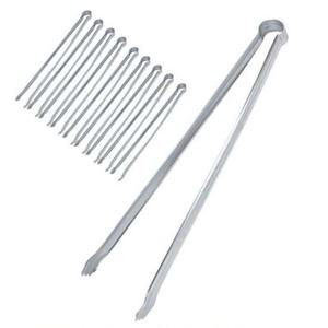 넝마 청소 집게 10P 긴 쓰레기집게 다용도