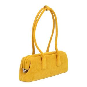 오소이 숄더백 25FB01018289 SUEDEMUSTARD BROWN