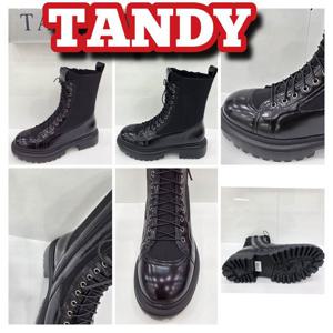 [탠디]여성 워커 4cm 초경량 발편한 앵글 부츠 X2T5C509_SH