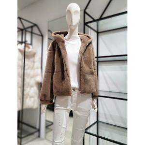 [씨]MARIOSI후드 페이크퍼 집업 점퍼SLMZZ8115