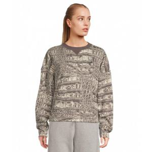 아디다스 바이 스텔라 매카트니 루즈 스웨트셔츠 프린트 JW4648 아몬드 밀크-SMC 차콜