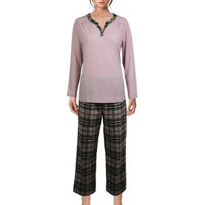 [비비안(언더웨어)]EZ1950S EZ2950S 보들보들 순면 모던체크 커플 실내복세트