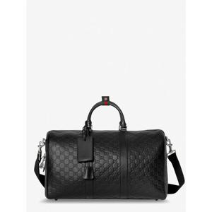 [GUCCI] 라프리마 남성 트래블 앤 Lugguage 코팅 캔버스 GG 엠블럼 백 위드 모티프 850220 AAFOM1053 블랙 /12