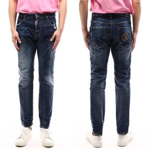 디스퀘어드2 빈티지 워싱 스트레이트 레그 부츠컷 진 S74LB0684