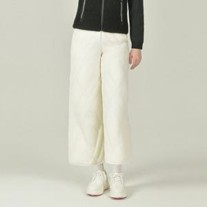 [헤지스골프]아이보리 여성 퀼팅 다운 밴딩 팬츠(HWPA5D754IV)