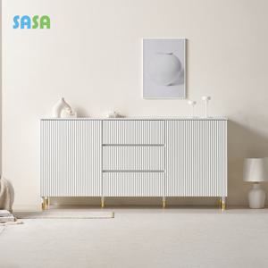 사사가구 릴리 1800 3단 도어서랍형 높은 거실장