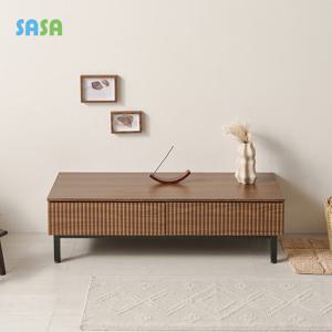 사사가구 캐시 템바보드 1200 서랍형 낮은 거실장