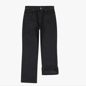 잠뱅이 HC09 남여공용  불변 블랙 밴드 워싱 양모데님 와이드핏 AO4DTG785 DTG735 BK