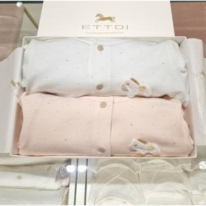 (에뜨와) (07T11760T) (쌍둥이백일돌선물) 안스내의(2종세트) (유아/출산/백일/돌선물/조카선물)