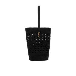 25FW 생로랑 블랙 crochet 숄더 백 773983GAAD91000