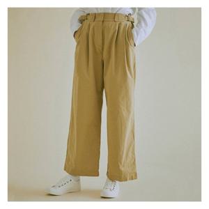 [후아유]비조 핀턱 와이드 팬츠 (WHTAC2326F-T)