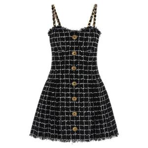 BALMAIN Tweed dress GF1R5163XL62EAB