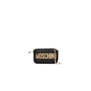 모스키노 모스키노 로고 패치 퀼팅 숄더 백 B74018201