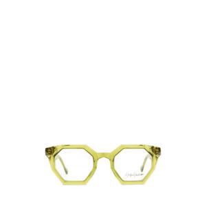 요지 야마모토 안경 LOOK011 A006 MAZZU OLIVE JAPAN GOLD