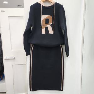 [무자크]니트후드셋업투피스MQ1WSU01_GN