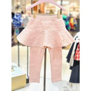 [프렌치캣 9D] 핑크 리본 자가드 치렝스 (Q56DDP120)