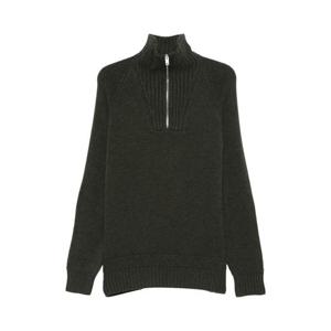 25 FW 페이 하프 지퍼 엘보 패치 스웨터 MMMC1512790 TP445951674