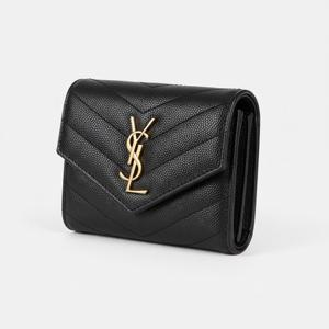 생로랑 25FW 모노그램 멀티 폴드 중지갑  692061 BOW01 1000