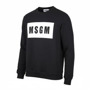 MSGM 박스로고 맨투맨  2000MM523 200000 99