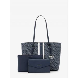 마이클코어스 샤를롯 3 IN 1 토트 라지 MK시그니처 35F5SCFT3M410 네이비