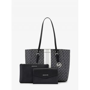 마이클코어스 샤를로트 3 IN 1 토트 라지 - MK시그니처 블랙 35F5SCFT3M1