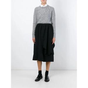꼼데가르송 꼼데가르송 러플 레이어 디자인 스커트 RP-S012-051 블랙