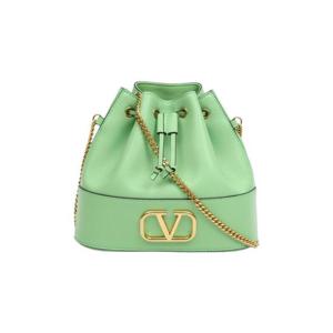 발렌티노 브이로고 시그니쳐 미니 버킷백 그린 P0T83HPFYEG