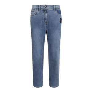 [베스띠벨리]로고 자수 배기 데님 팬츠 BJPKX2288 B