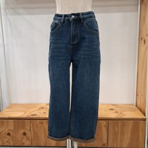 [레코브]롤업9부기모본딩데님LC31F1DP504XBL