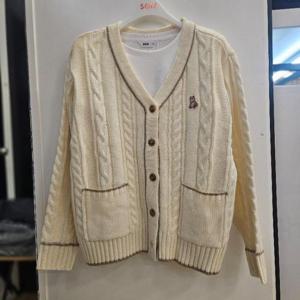 소이 HC04 주니어 곰돌이 케이블 니트가디건 22w5086