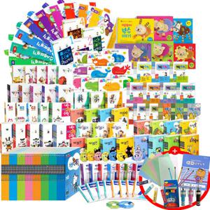 기탄한글 A단계 세트 (1-4집/ 유아3-6세) 4종사은품