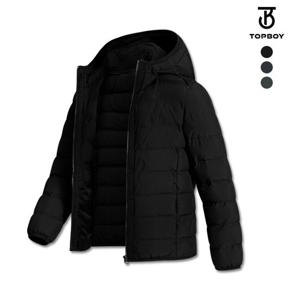 [탑보이][탑보이] 심리스 후드 초경량 패딩점퍼 (JW523)