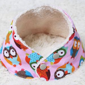 [크로바몰] 핑크부엉이 기모바나나빕