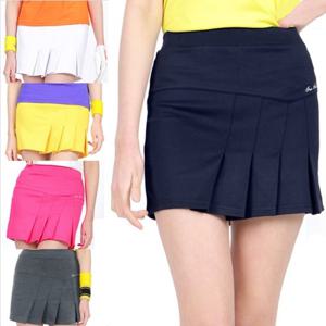 [티오]언벨런스 주름스판 큐롯 스커트 KD352W 골프 볼링치마