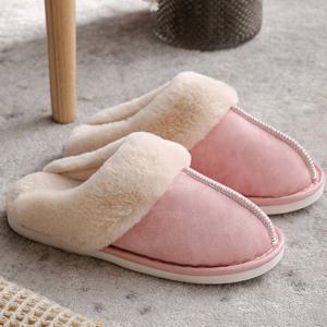 겨울양털 여성 슬리퍼 사무실 거실 실내화 어그슬리퍼