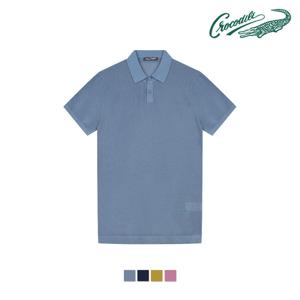 [크로커다일] 카라 폴로카라 반팔 니트 CDAA7KT2302