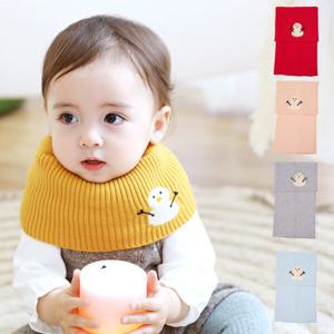 [조이멀티]보송보송 눈사람 아동 넥워머 랜덤2개 700117