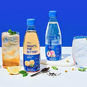 널담 제로 티 스파클링 6+6 총12병(블랙티레몬/캐모마일피치)