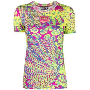 25 FW 베르사체진스꾸뛰르 프린트 티셔츠 76HAH608JS285 TP432269426