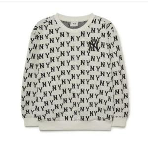 M MLB키즈긴팔티 NQK 7AMTM0134-50CRS Classic Monogram 맨투맨