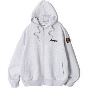 [지프]남여공용) 루즈핏 나침판 와펜 후드 집업 JO6TZU021