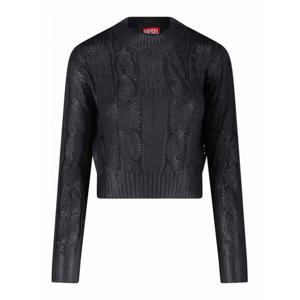 [DIESEL] 라프리마 여성 크루 넥 Maglione 크롭 A194760NKCP9XX 블랙 /8