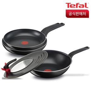 테팔 심플리클린 4종(팬28+30+웍28+멀티뚜껑)