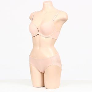 [비비안(언더웨어)]비비안 심플한 무봉제날개 몰드 브라 햄팬티세트 BR158ABP158AP
