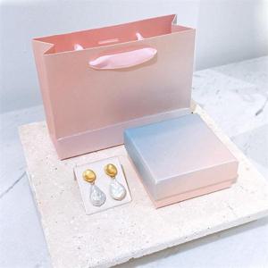 [토끼귀상점] 오로라 파스텔 주얼리 귀걸이 선물 상자