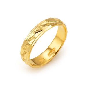 [한국금다이아몬드] 여자 순금 반지 사선 삼각 24K 7.5g 애끼 검지 엄지