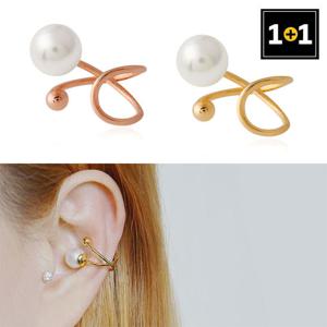 [메리그린] 펄크로스링 이어커프 귀찌 (한쪽) 하나더