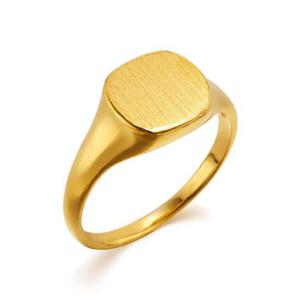 [한국금다이아몬드] 여자 순금 반지 심플 무광 24K 3.75g 애끼 검지 엄지