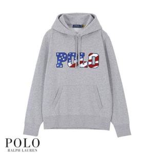 폴로 남성 성조기 로고 기모 후드티셔츠 710794799002